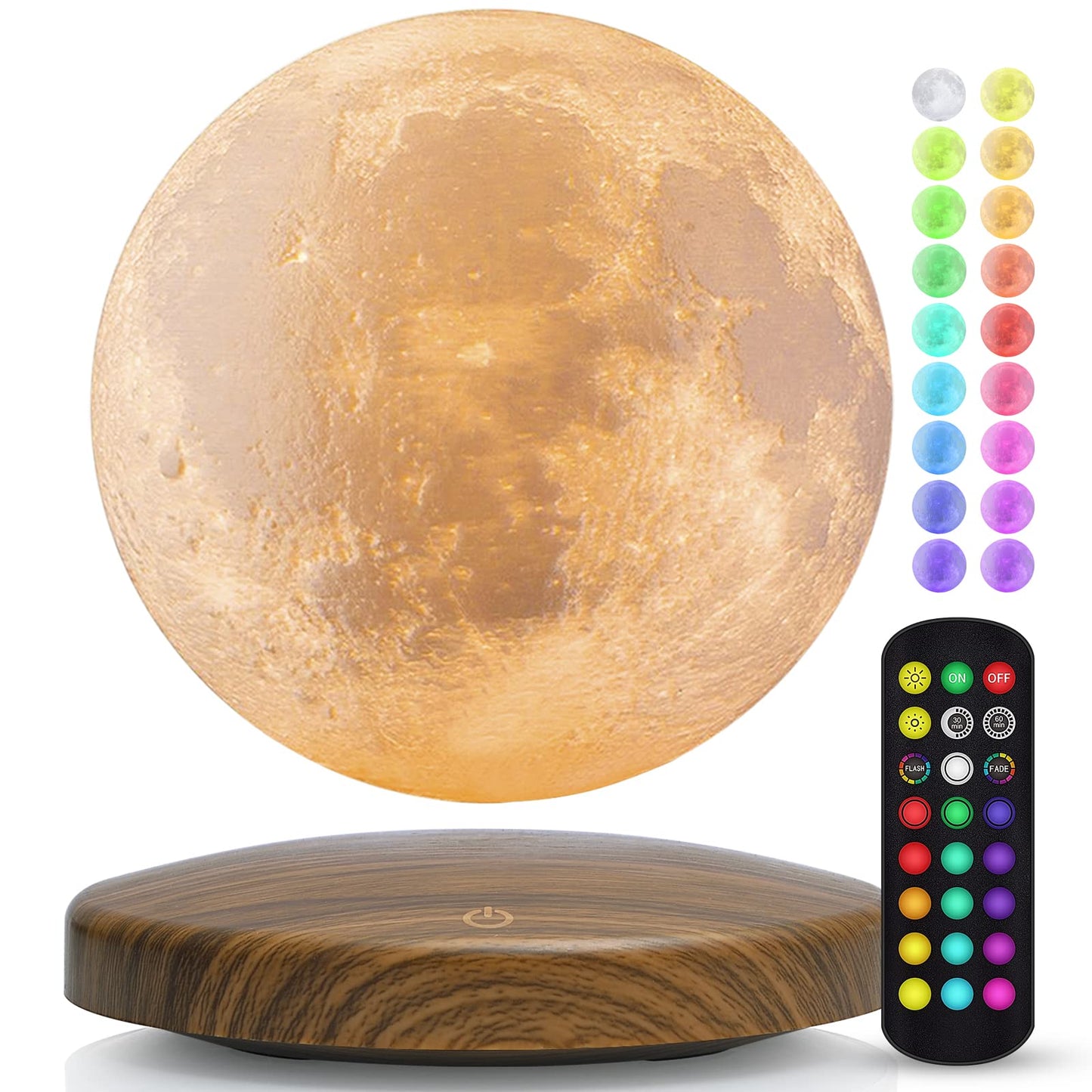 The Levitating Moon Lamp