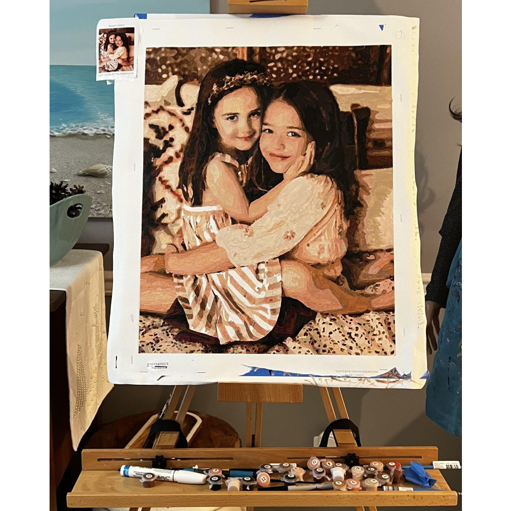 Custom Paint by Numbers Keepsake