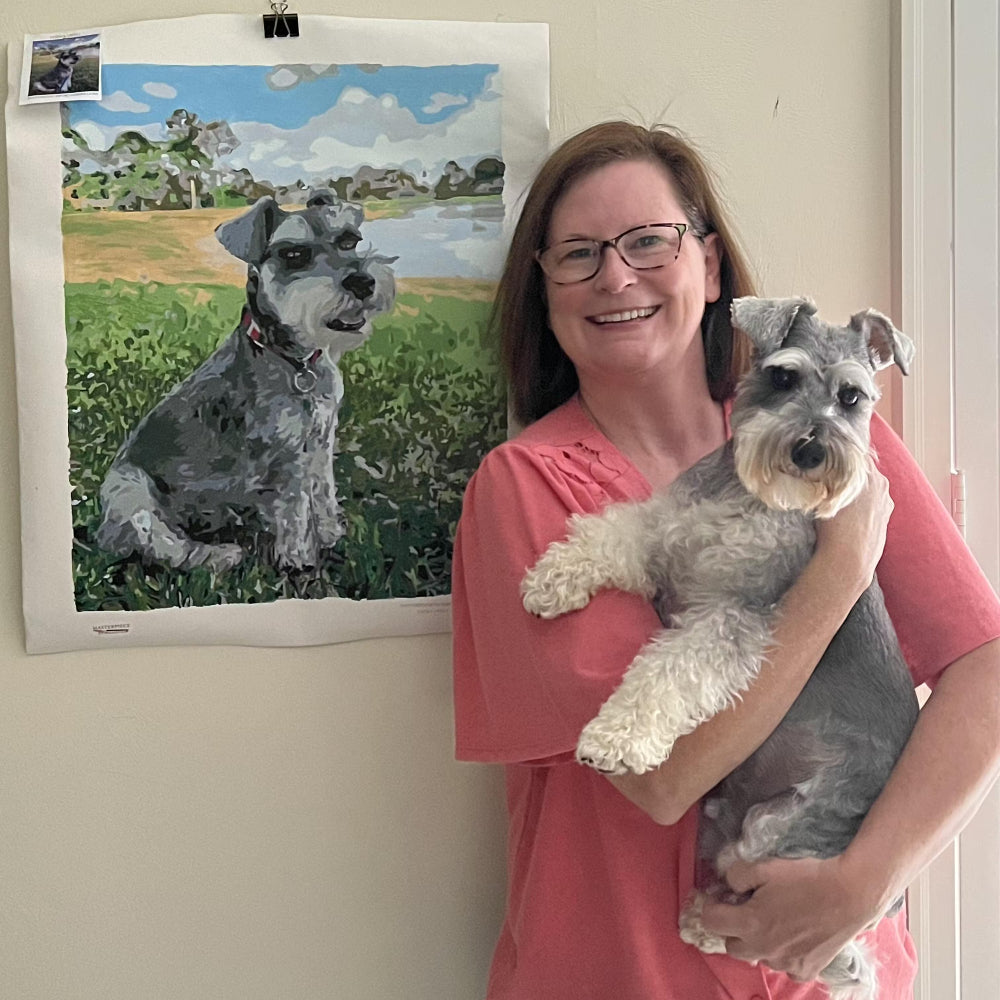 Custom Paint by Numbers Keepsake