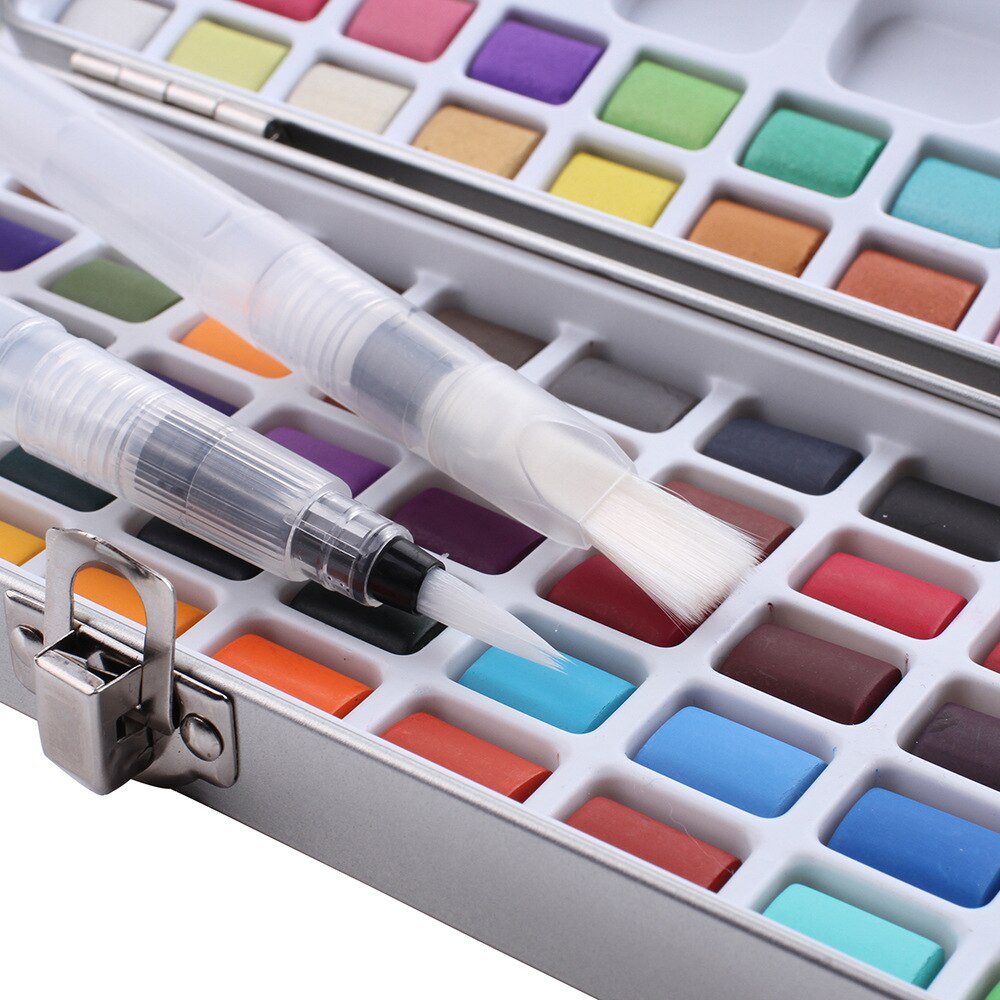 Professional Watercolor Kit - 100 Colors - Gift Ready Set