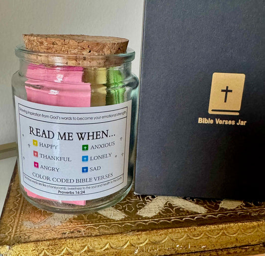 Bible Verses in a Jar - 365 Days of Inspiration & Comfort